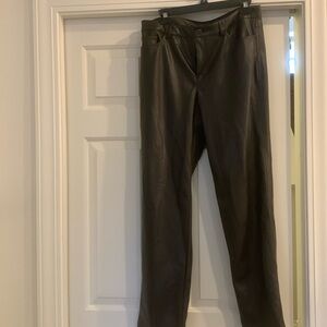 Peace of Cloth brown vegan leather